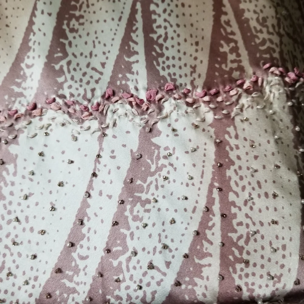 Due per Due Silk Skirt size 12 - Picture 6 of 6